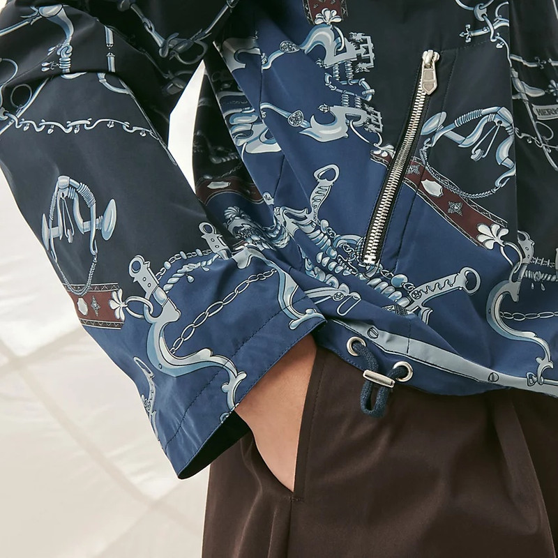 "Mors et Gourmettes" sweater with high collar 5