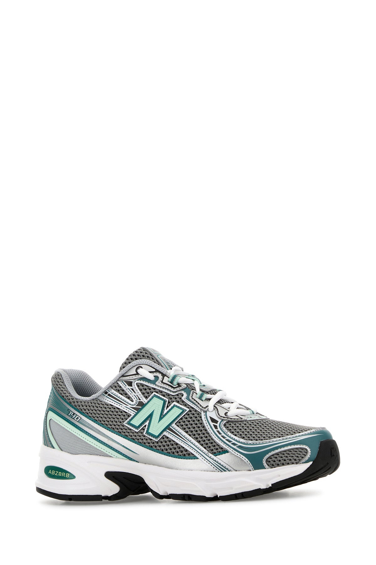 Multicolor rubber and mesh 740 sneakers - 2