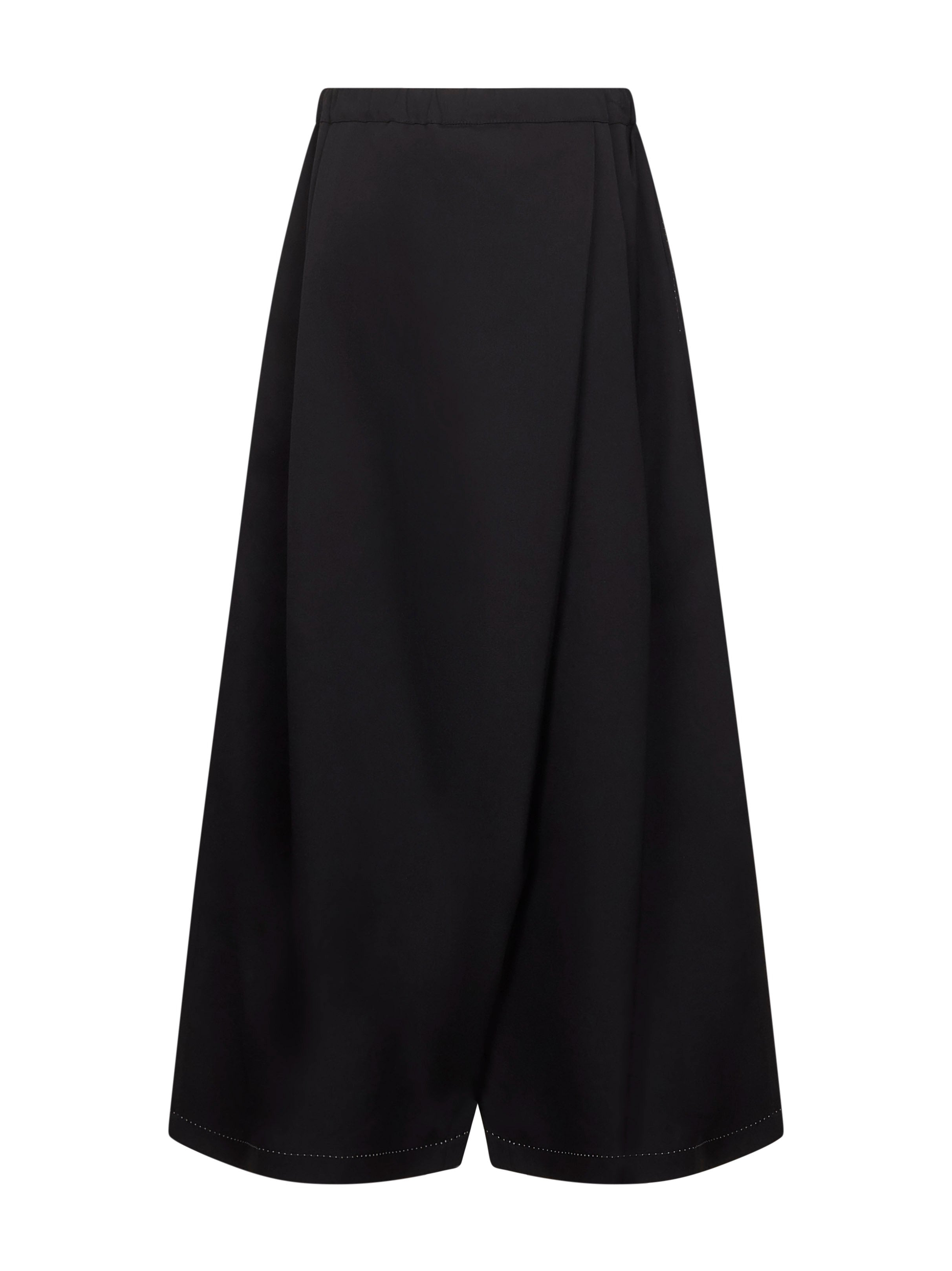 Black Batavia wool oversized trousers - 2