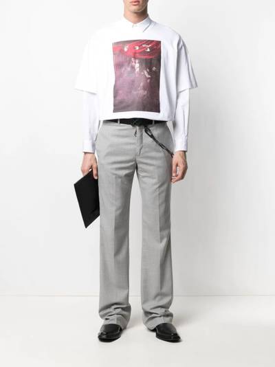 Off-White Caravaggio-print Arrow T-shirt outlook