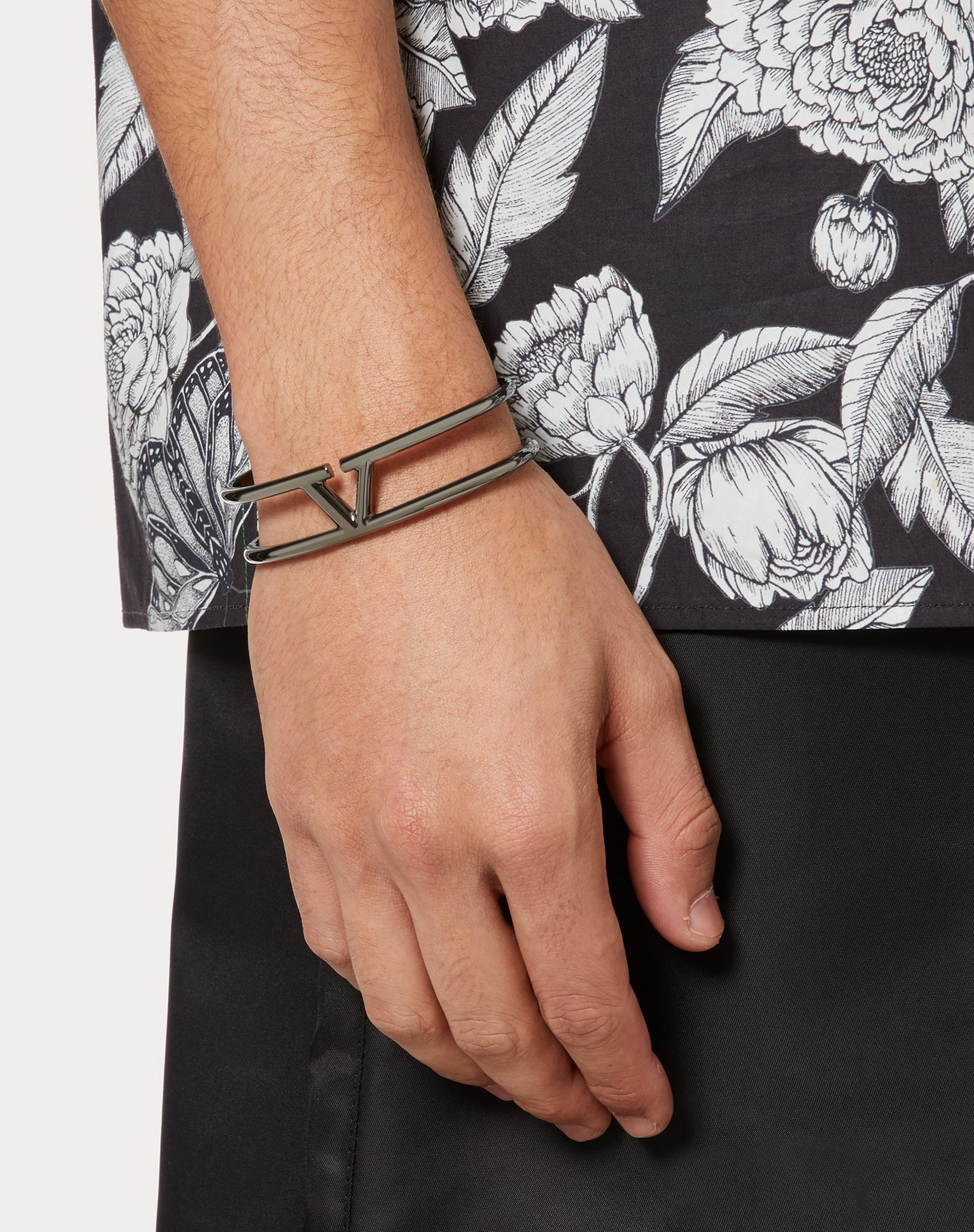 VLOGO SIGNATURE METAL BRACELET - 5