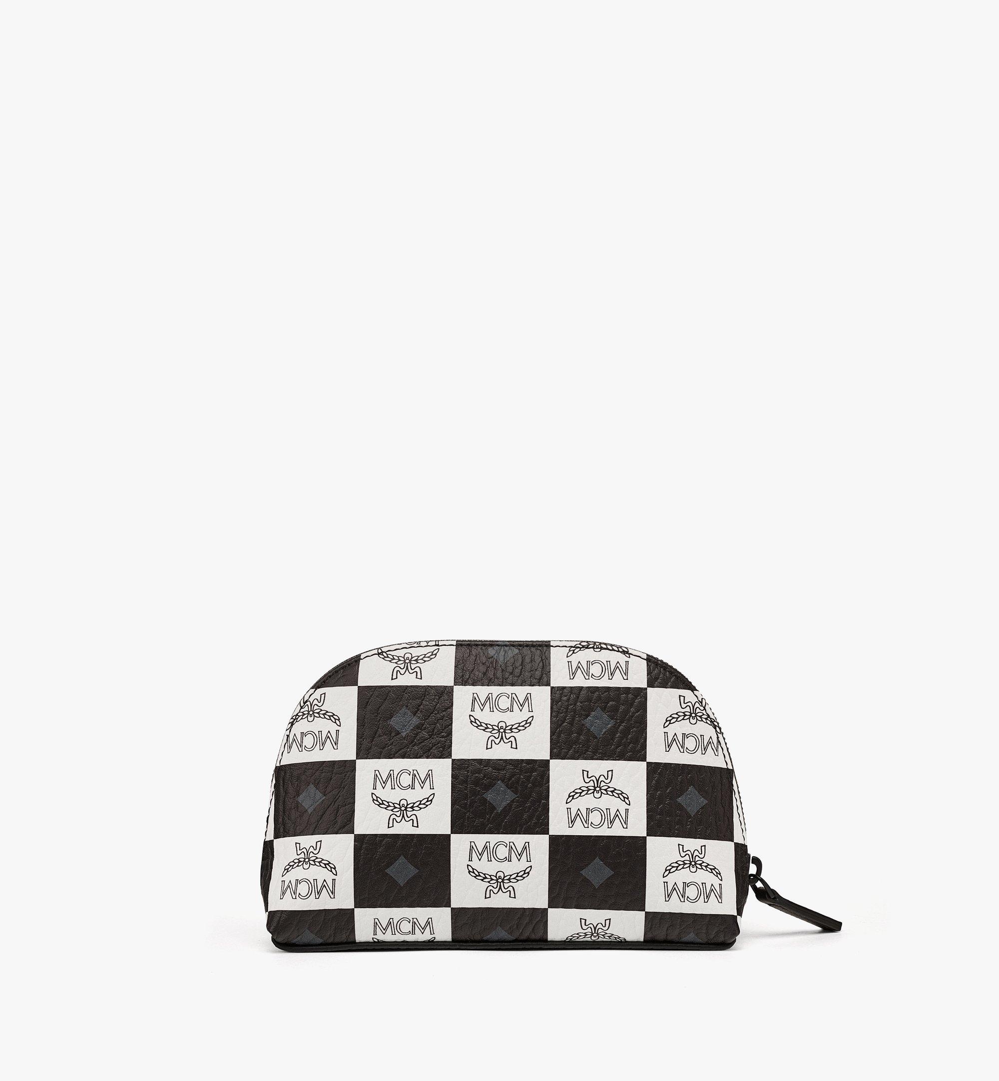 Aren Cosmetic Pouch in Checkerboard Visetos - 5