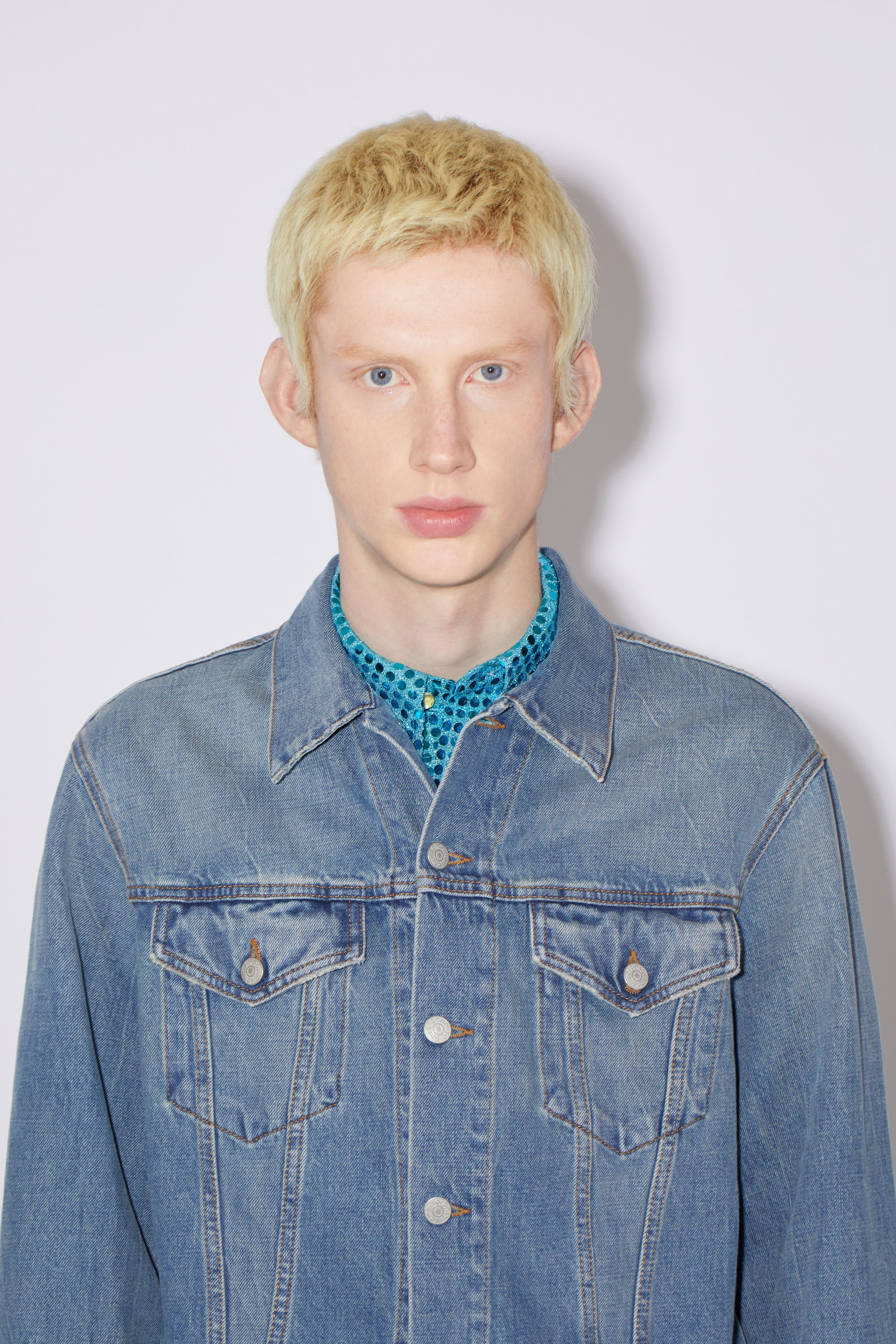Classic denim jacket - Mid Blue - 6