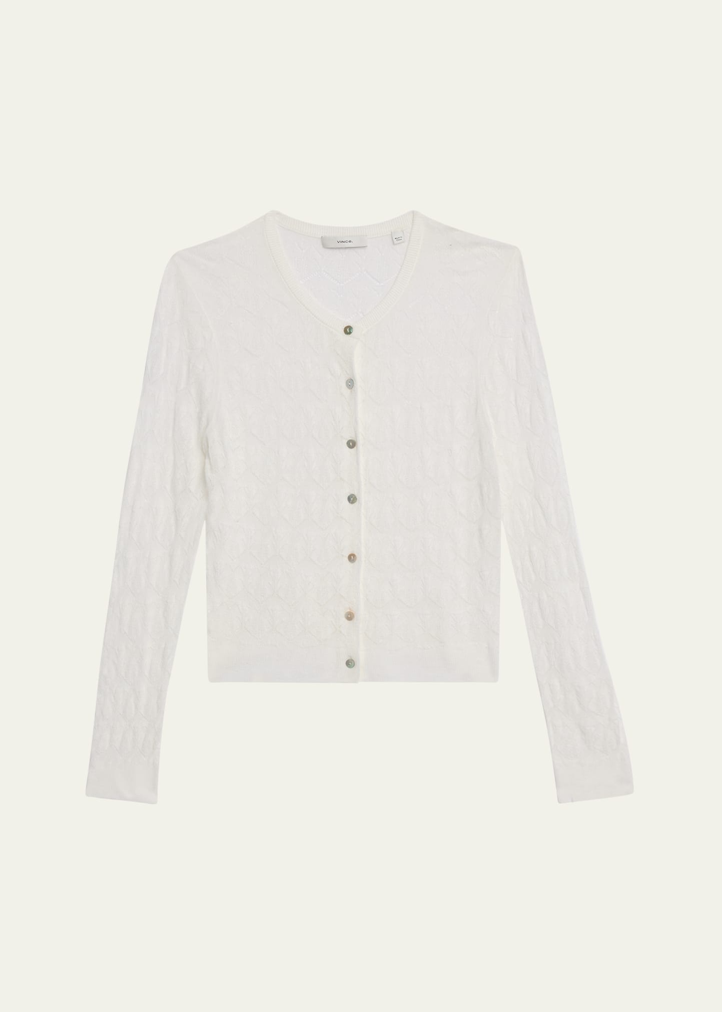 Lace Stitch Cardigan - 1