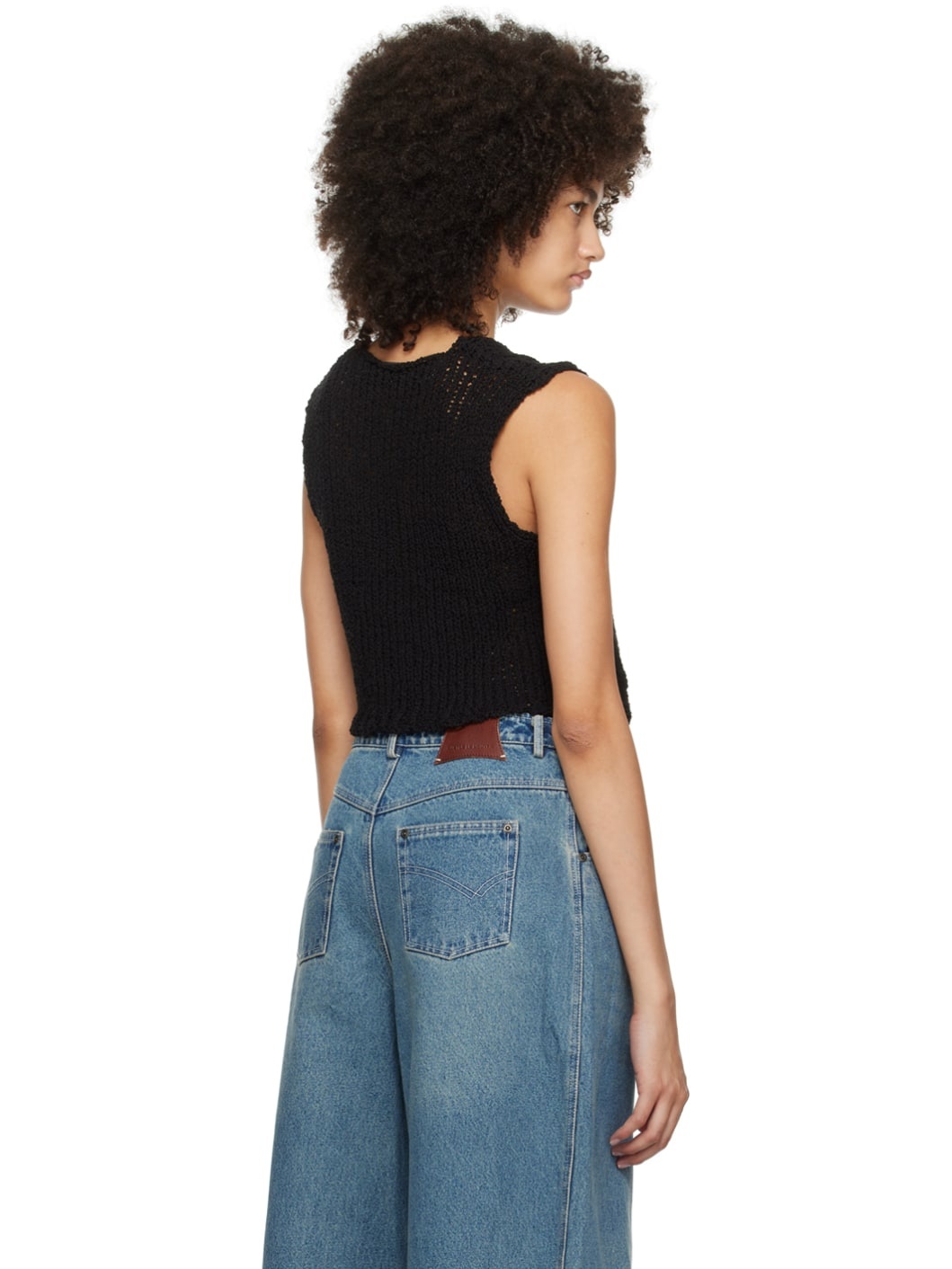Black Hook-Eye Cardigan - 3