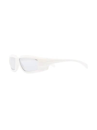 Rick Owens rectangle-frame sunglasses outlook