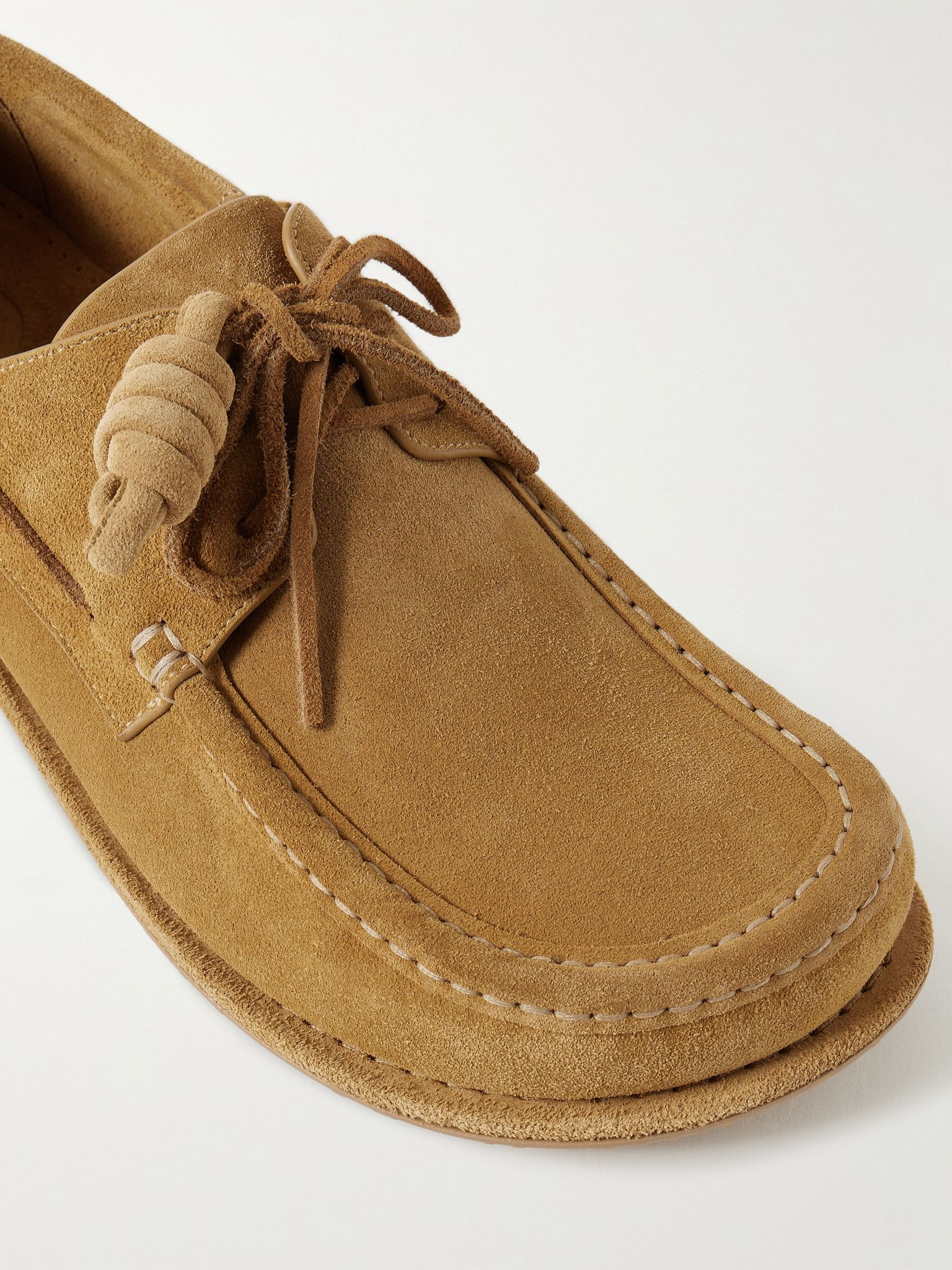 + Paula's Ibiza Campo Suede Boat Shoes Sand - 5
