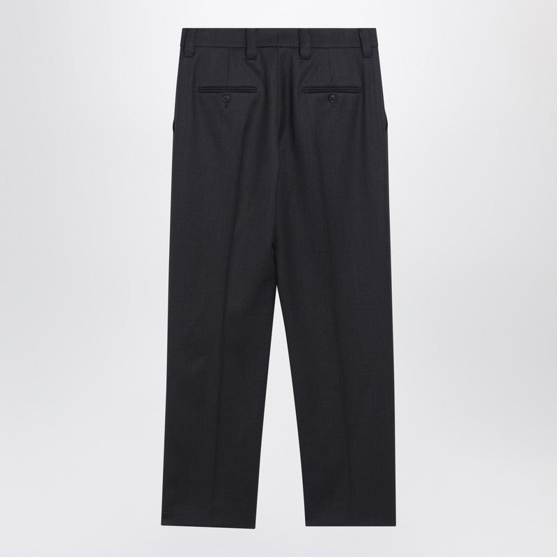 Prada Anthracite Grey Wool Trousers Women - 2