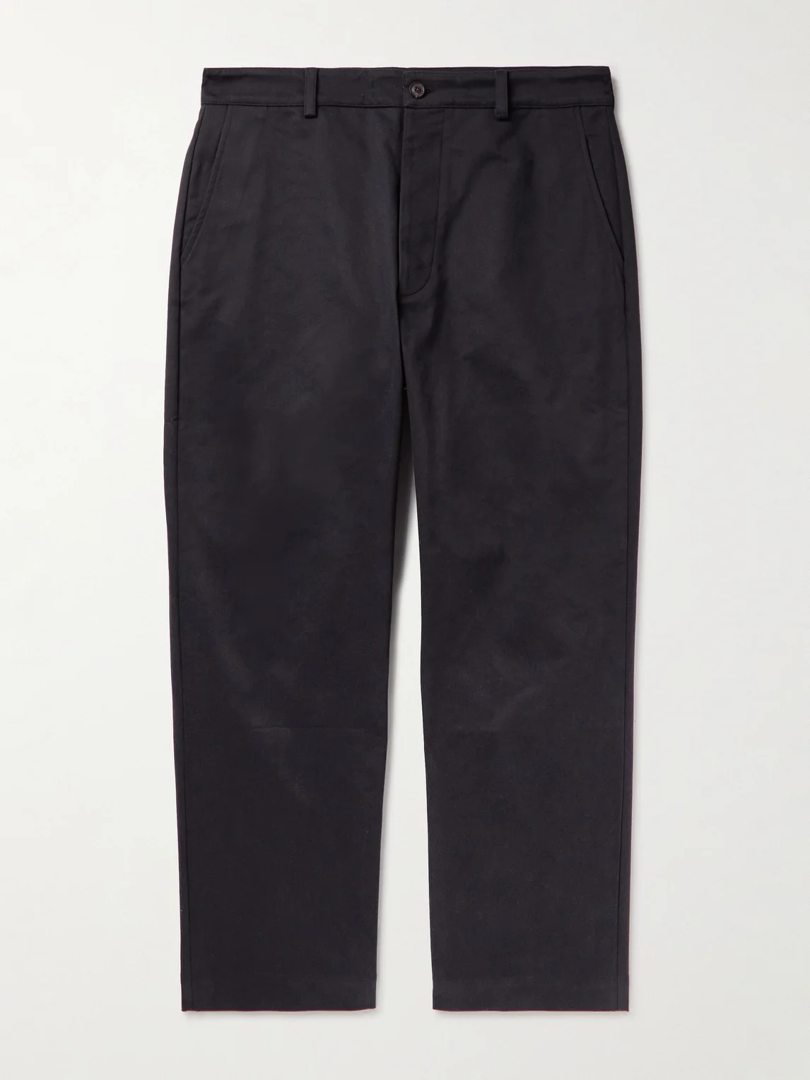 Straight-Leg Cotton Chinos - 1