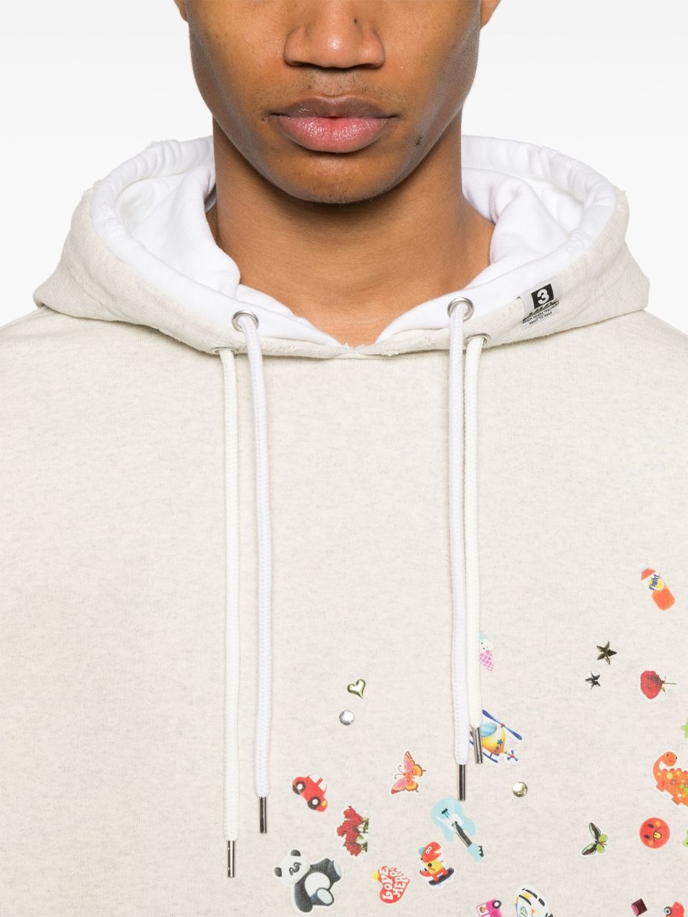 layered hoodie - 5