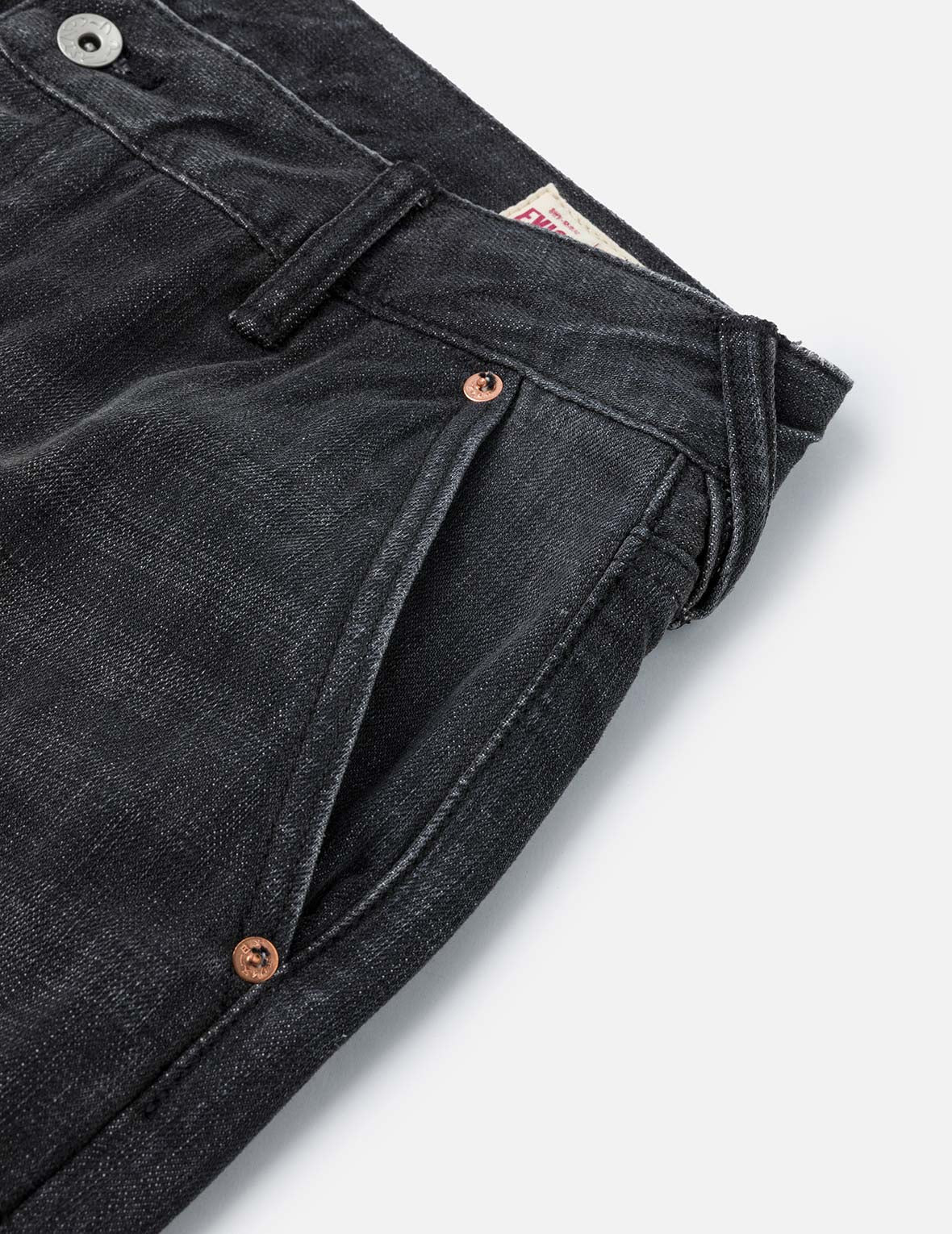 Emboss Seagull and Logo Regular Fit Denim Jogger - 10