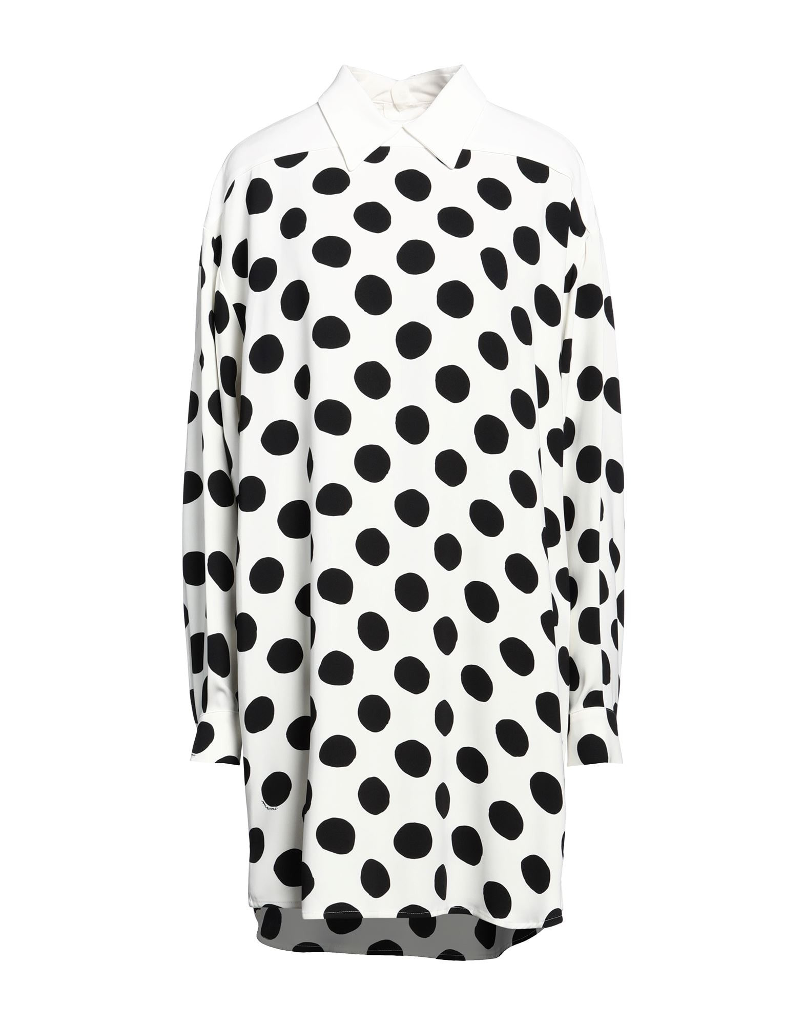 Off white Women's Shirt Dress - 1