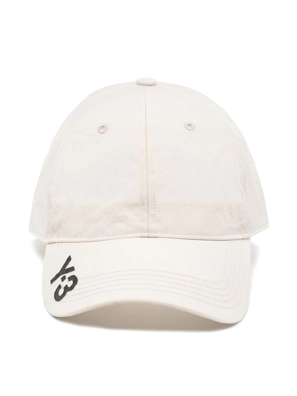 logo print baseball hat - 1