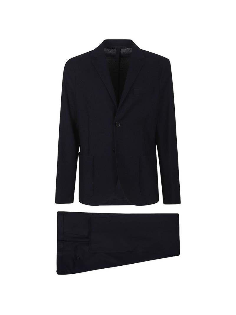 notched-lapel single-breasted blazer 1