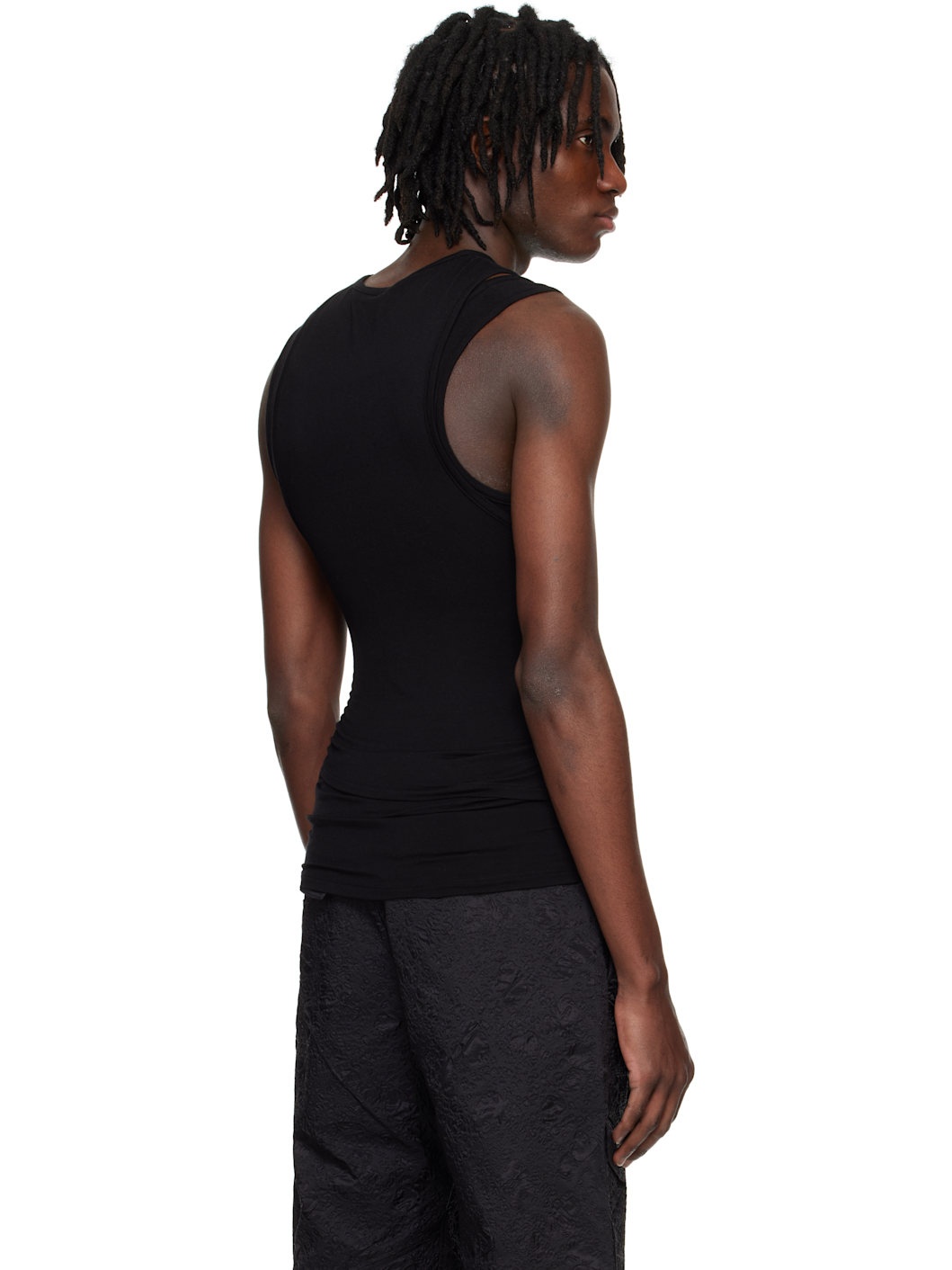 Black Eudaimonia Tank Top - 3