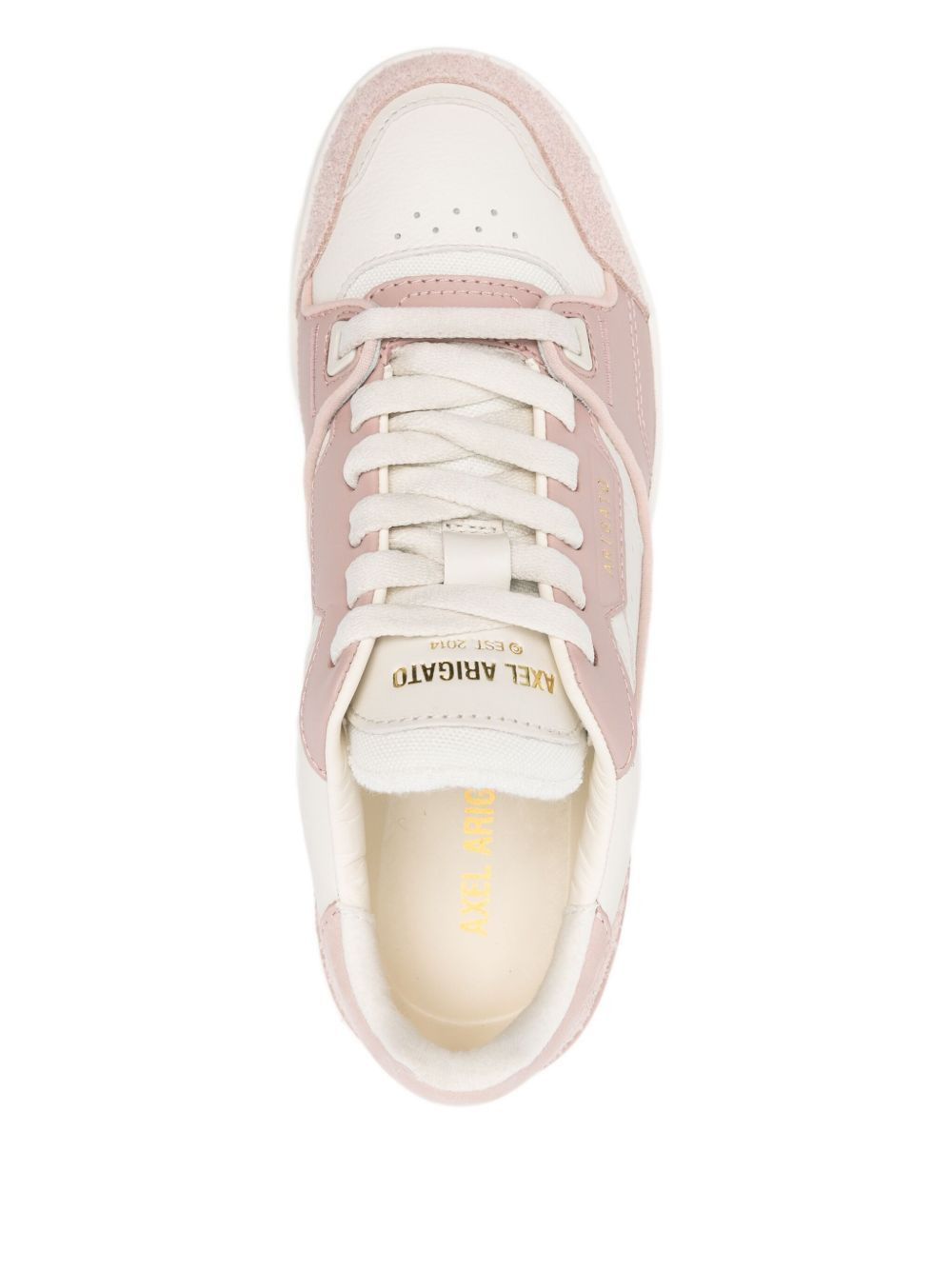 perforated-detail sneakers - 4