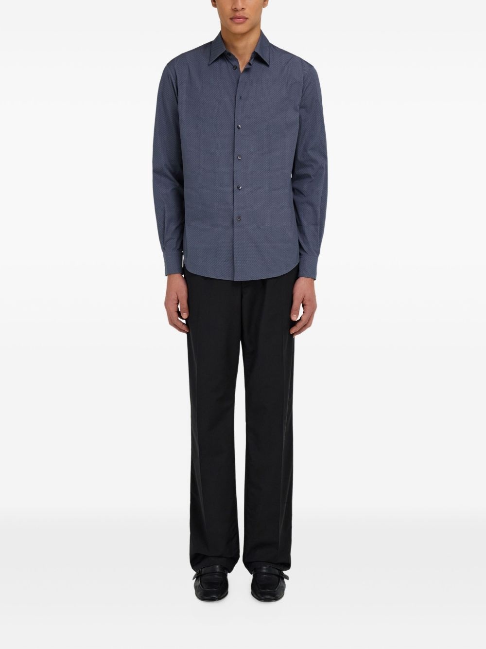 micro-patterned shirt - 2