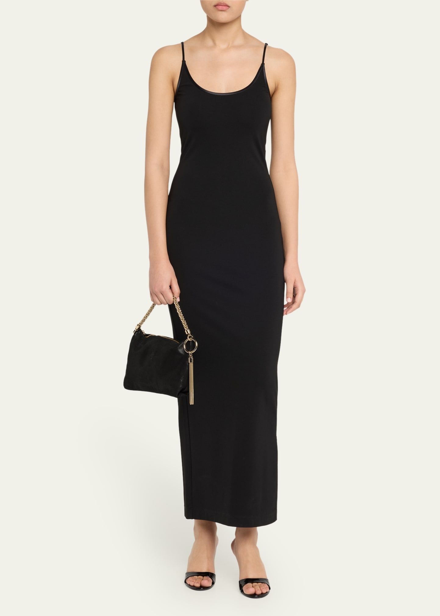 Callie Shimmer Suede Shoulder Bag - 6