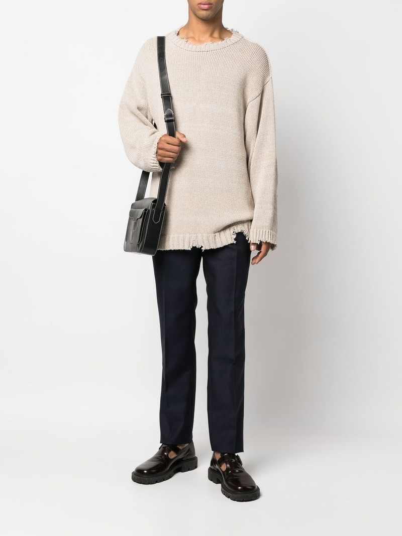 Maison Margiela straight-leg tailored trousers outlook