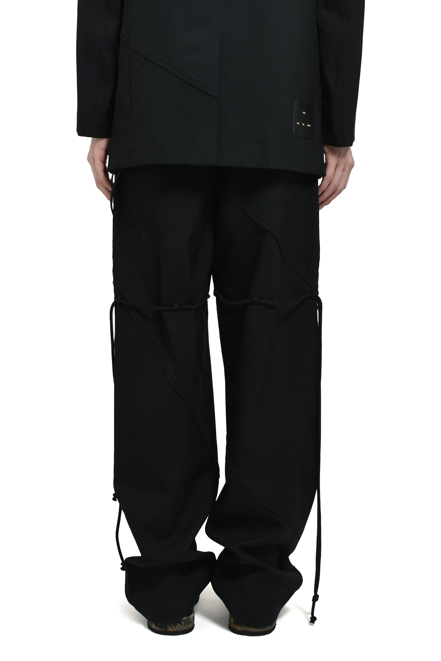 "SLASH" DRESS PANT / BLK - 2