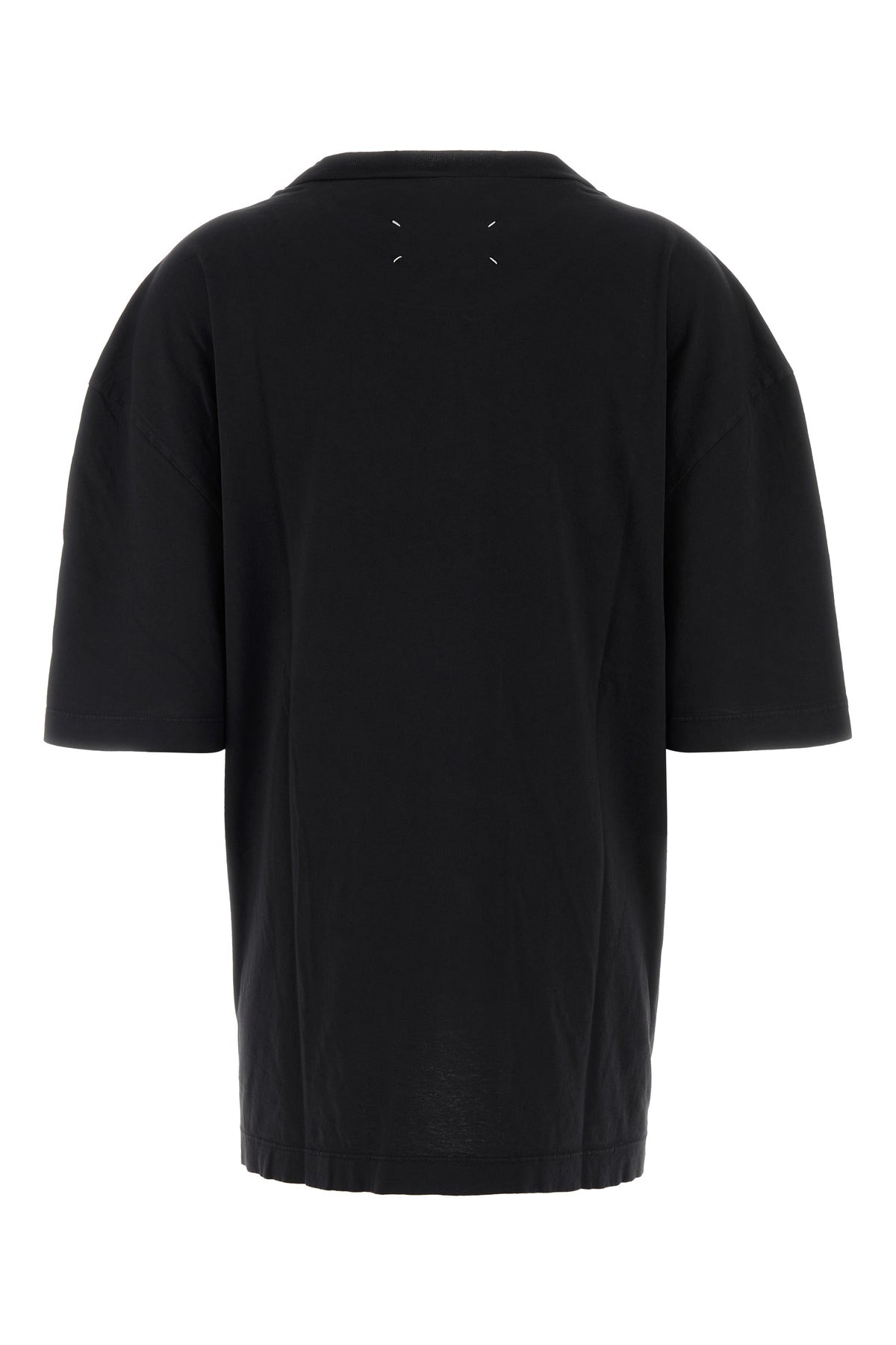 Black cotton oversize t-shirt - 2