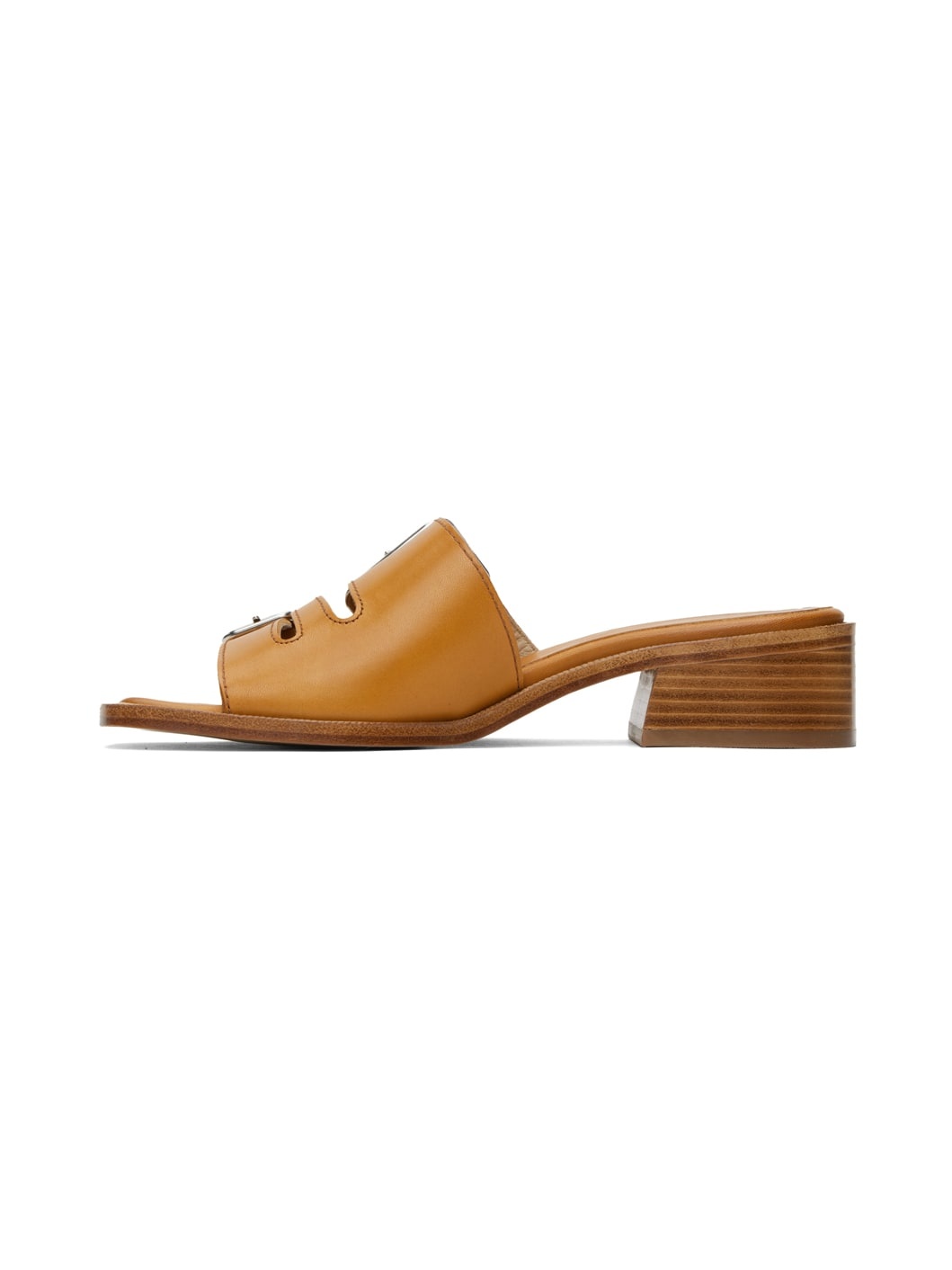 Tan Aly Heeled Sandals - 3
