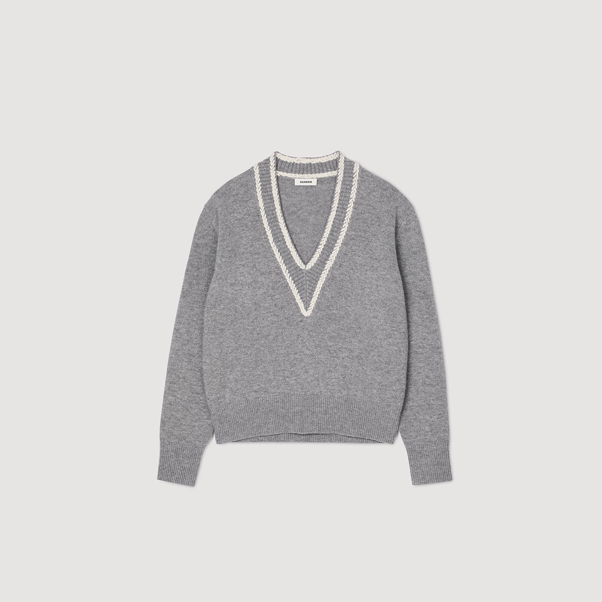 WOOL AND CASHMERE JUMPER - 1