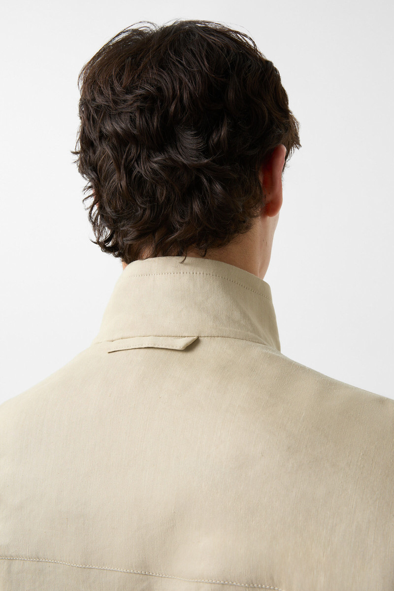 Jonas blouson jacket in Beige 5