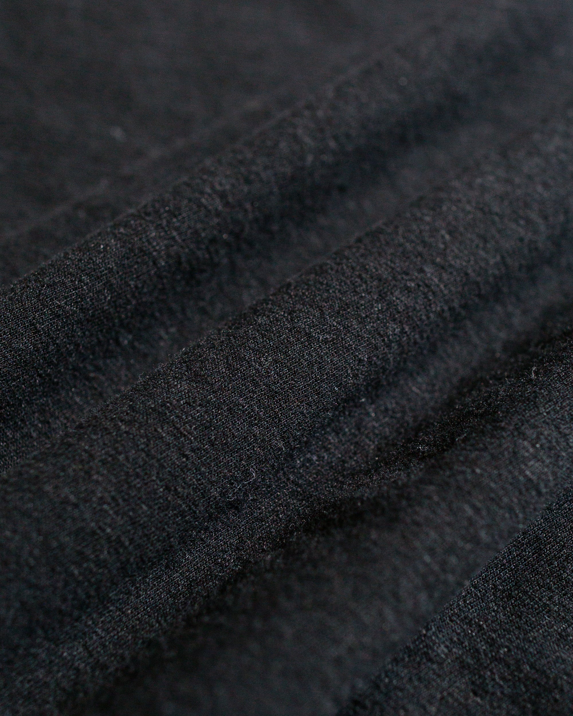 MHL Simple T-Shirt Organic Cotton Linen Jersey Black - 5