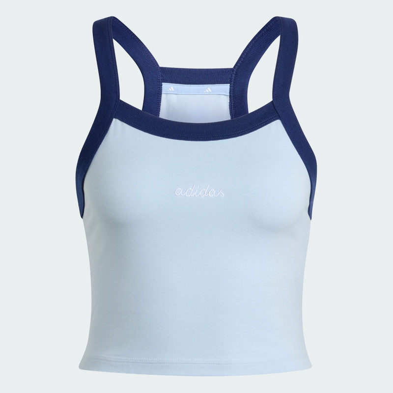 Seasonal Essentials Colorpop Tank with Embroidered Graphic 1
