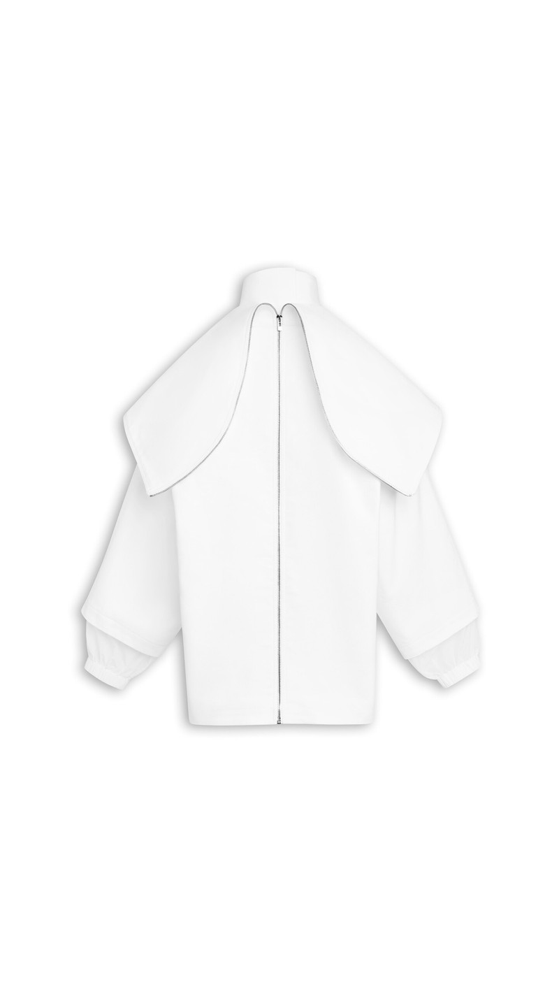 LAYERED COTTON PARKA 5