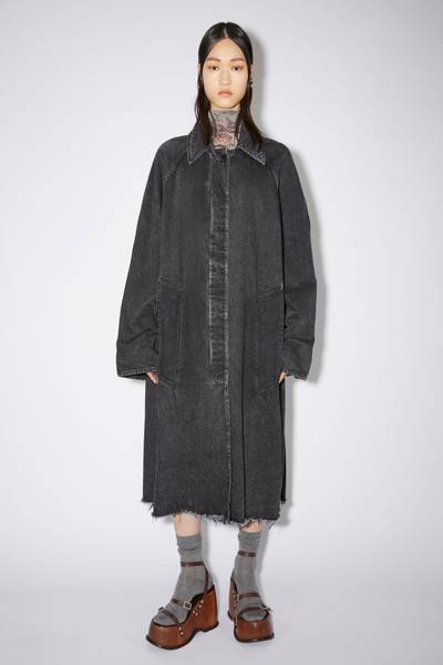 Acne Studios Denim coat - Black/grey outlook