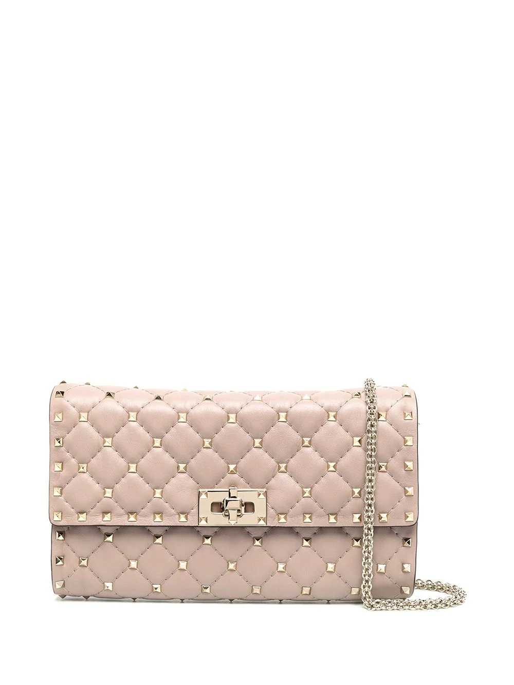 Rockstud quilted crossbody bag - 1