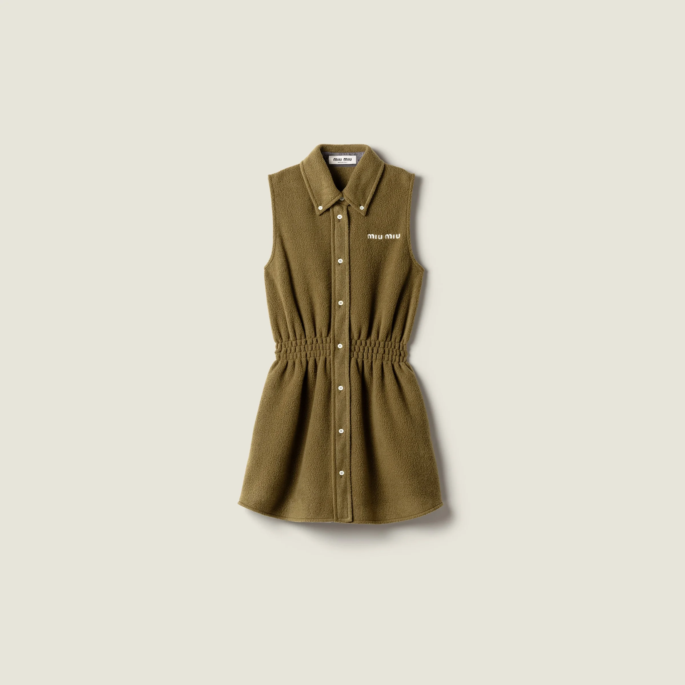 Fleece mini-dress - 1