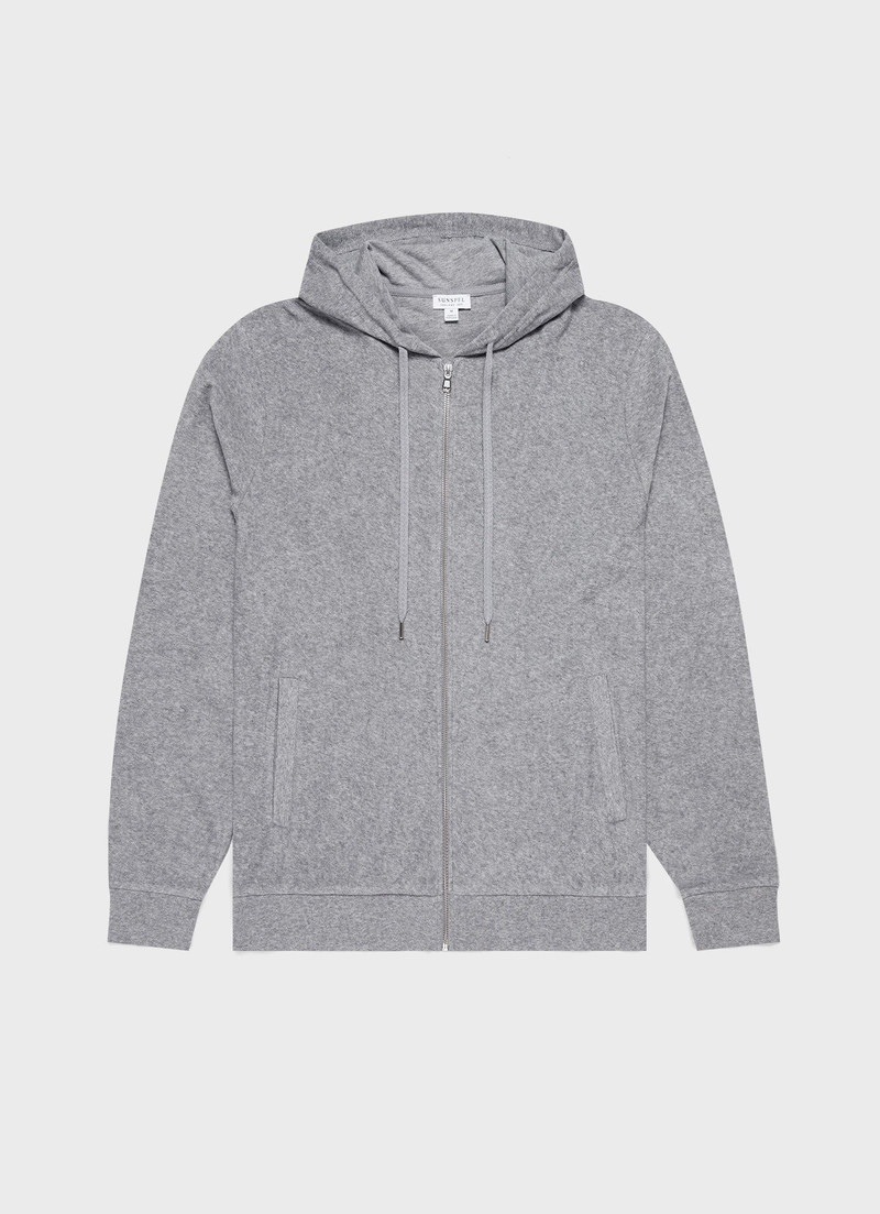 Towelling Hoody 1