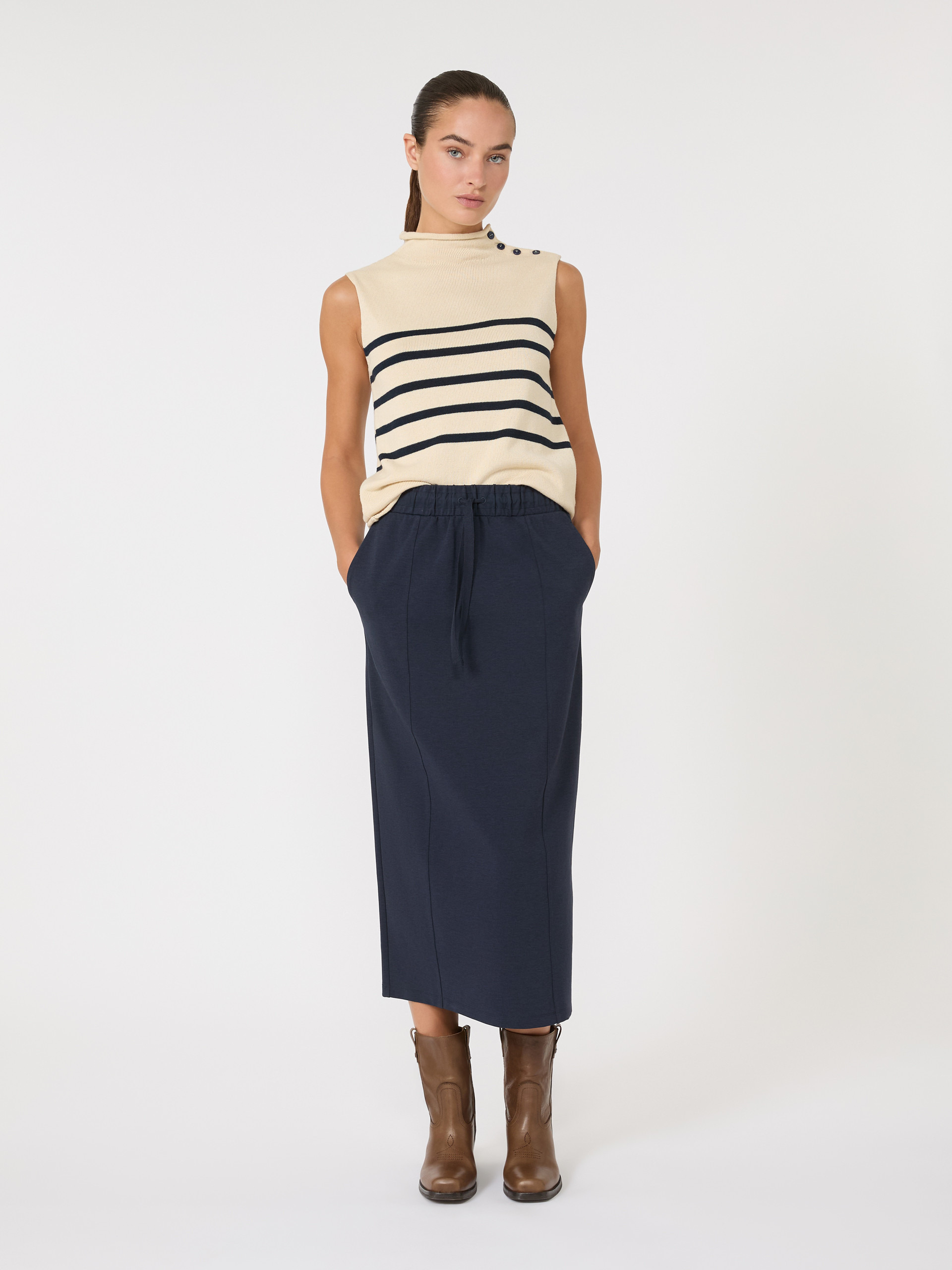 GERARD Milano-knit jersey skirt - 2
