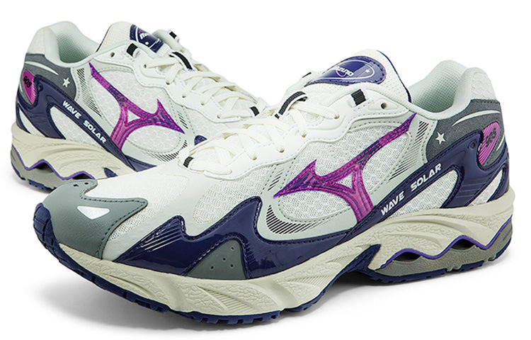 Mizuno Wave Solar 'Blue Purple Silverwhite' D1GH213501 - 3
