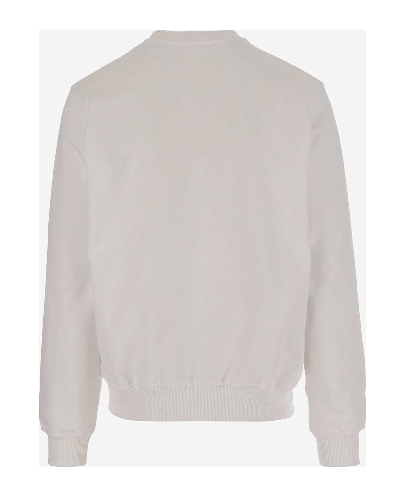 White Cotton Equipement Sportif Sweater - 2