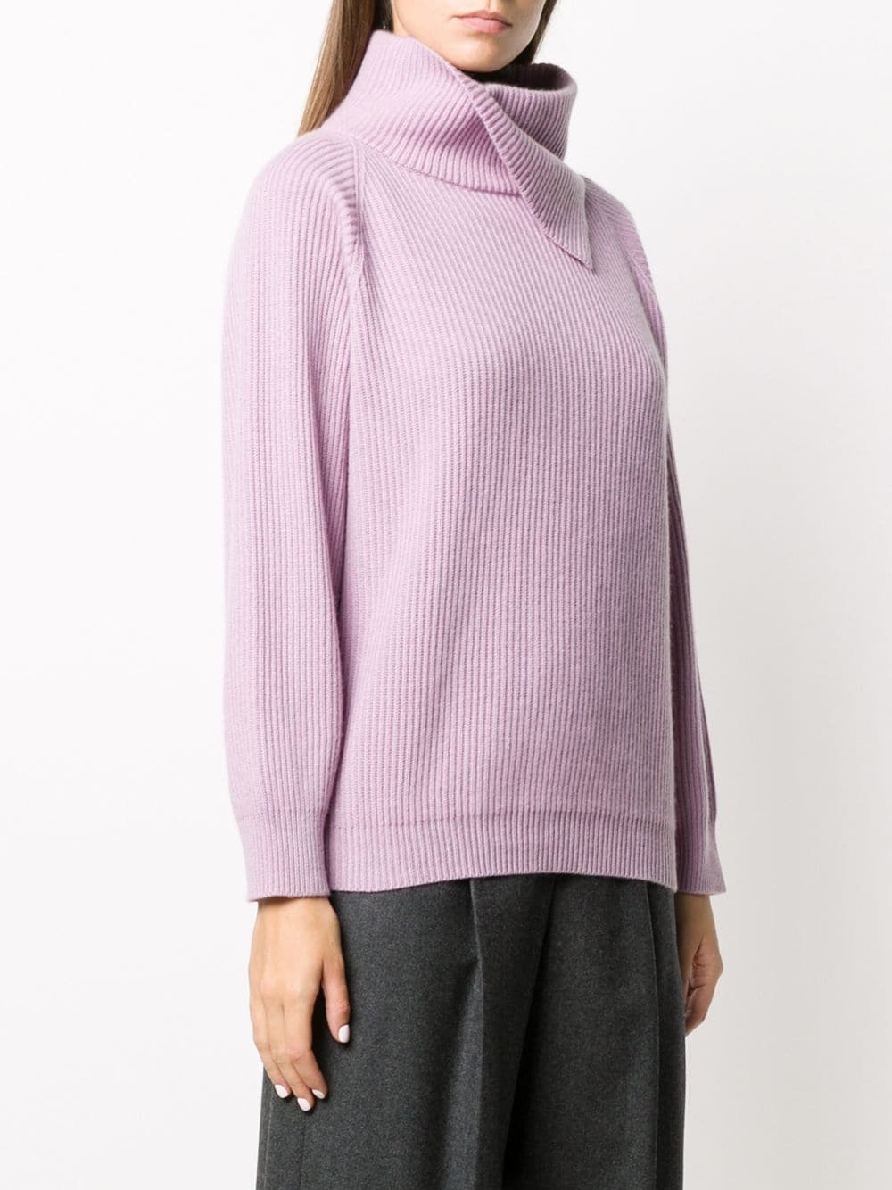 turtle-neck cashmere jumper - 3