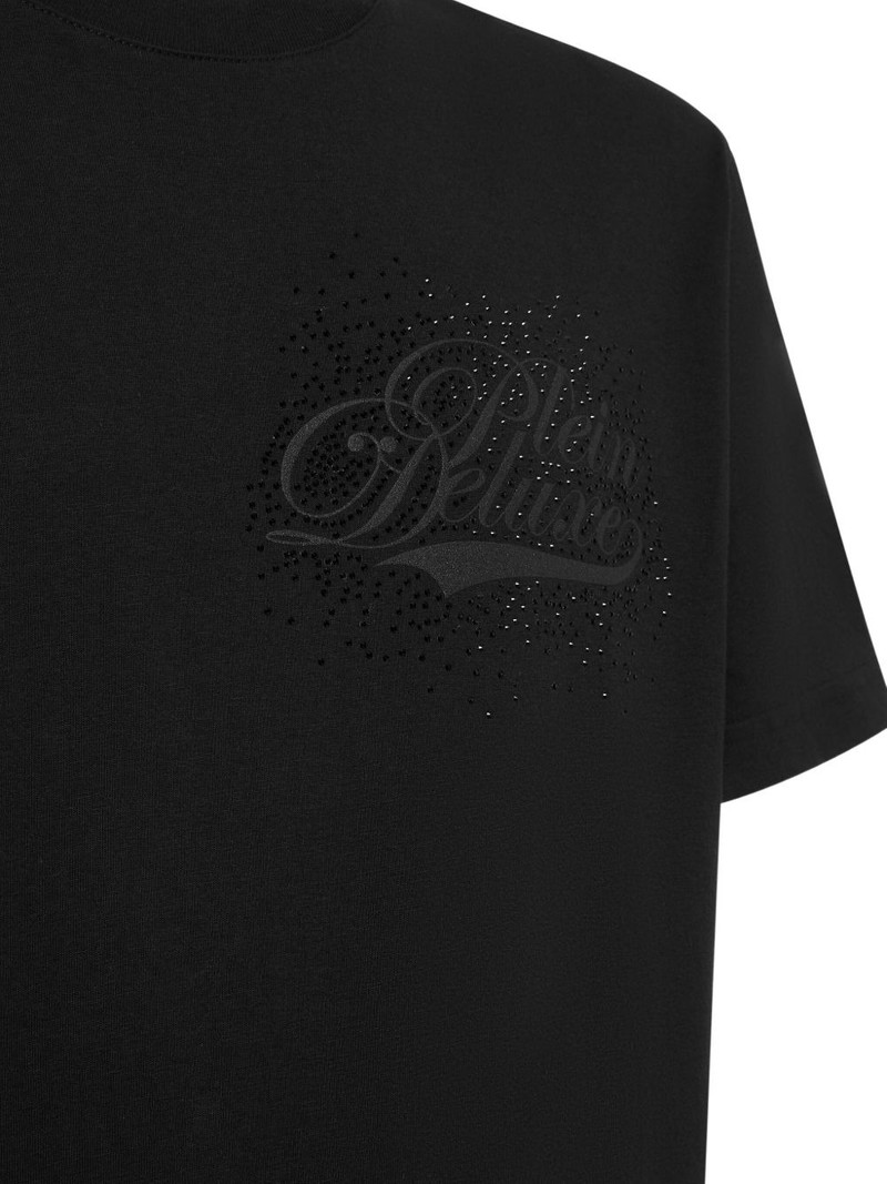 rhinestone-embellished T-shirt 3