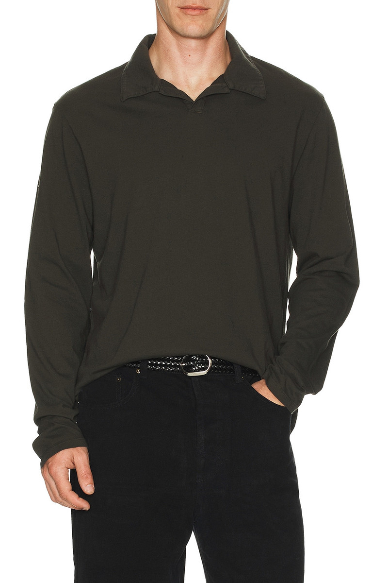 Vince Long Sleeve Johnny Polo outlook