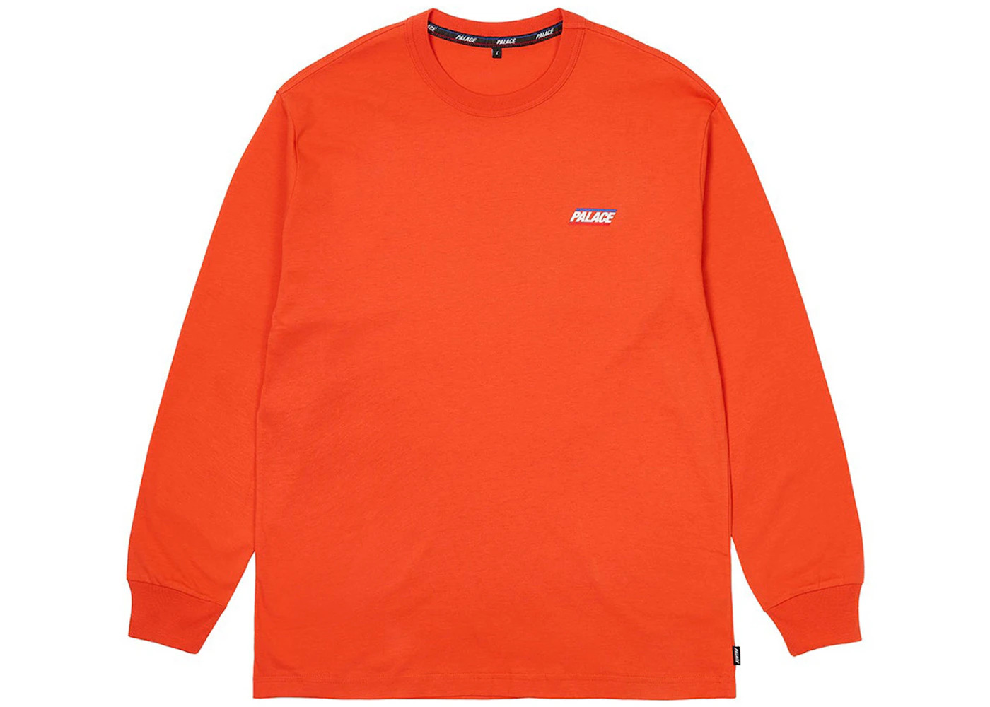 Palace Basically A Longsleeve Rouge - 1