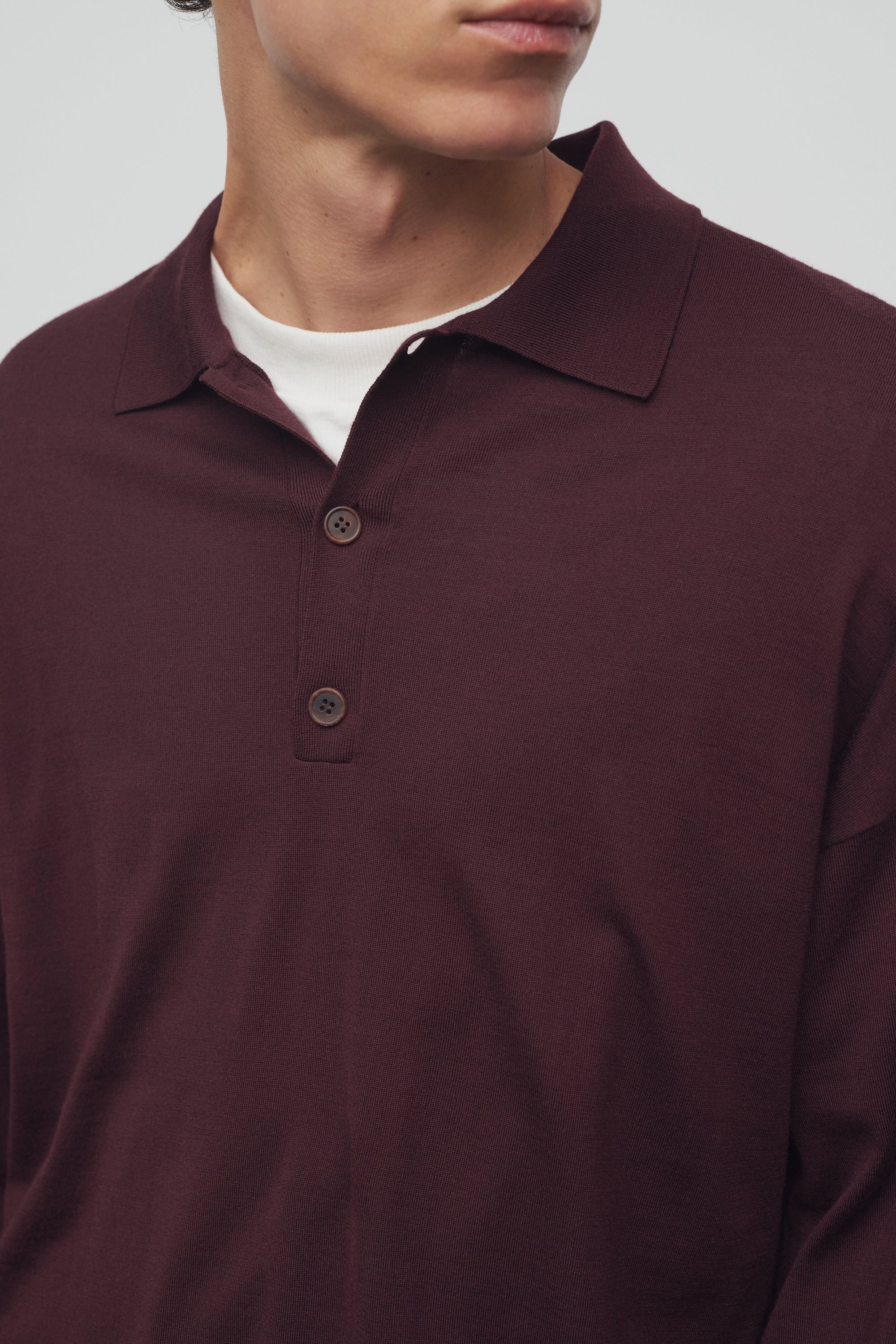 Miso Polo in Wool - 6
