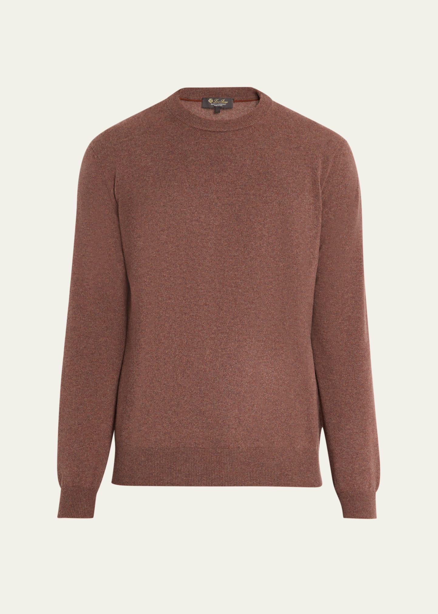 Men's Baby Cashmere Crewneck Sweater - 1