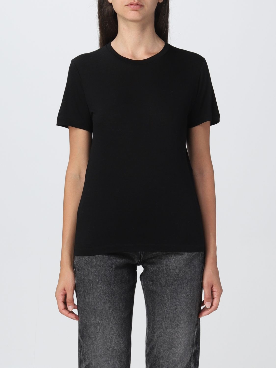 SAINT LAURENT T-shirt women Saint Laurent giglio REVERSIBLE