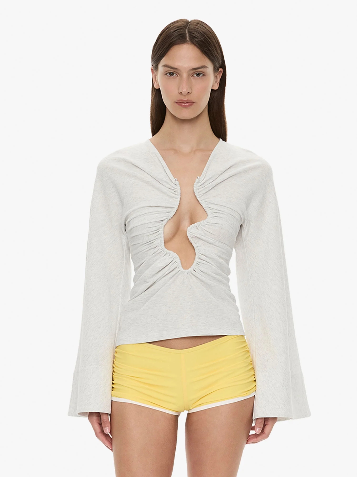 Salacia Ruched Long Sleeve Top - 1