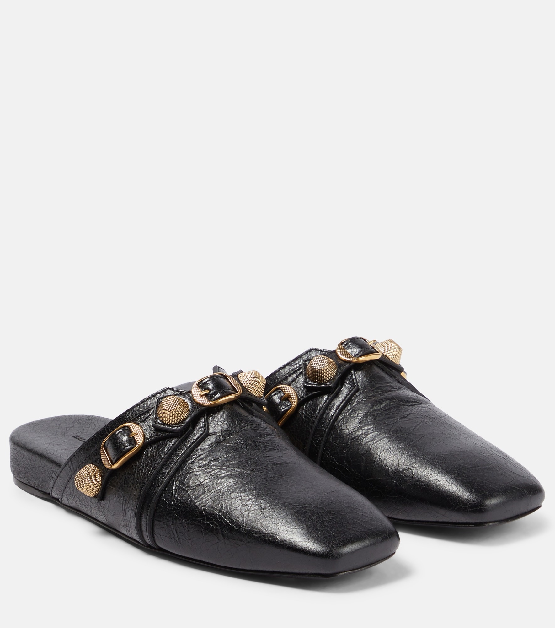 Balenciaga COZY CAGOLE サンダル BALENCIAGA Cozy Cagole leather mules | REVERSIBLE