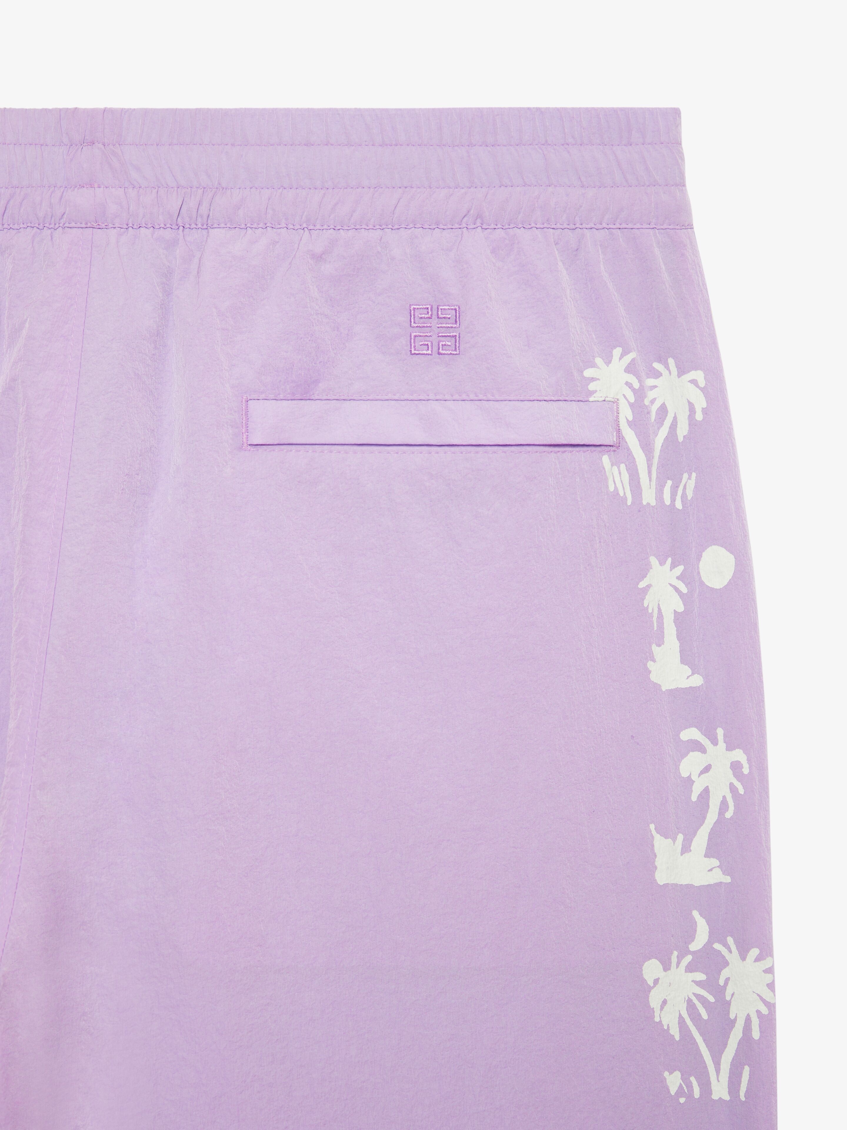 JOGGER PANTS IN NYLON WITH GIVENCHY GOTH PRINTS - 6