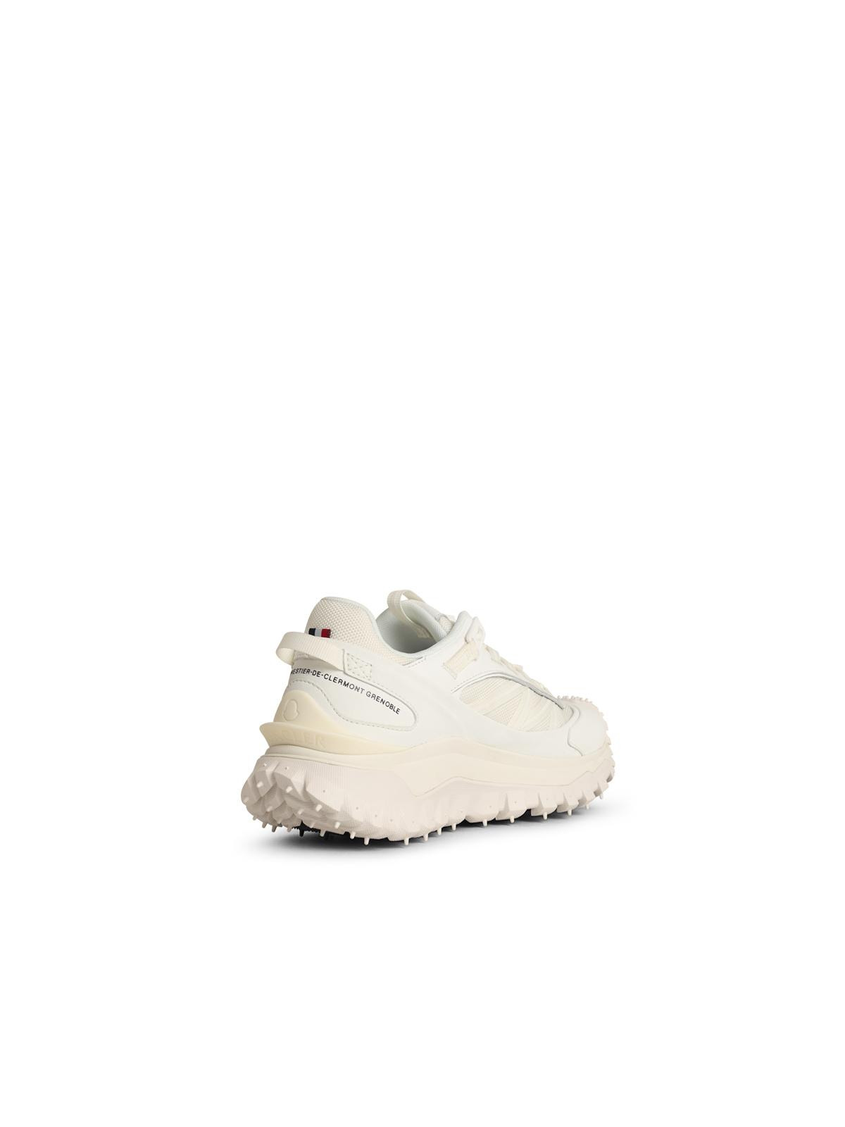 Moncler 'Trailgrip Gtx' White Leather Blend Sneakers Women - 3