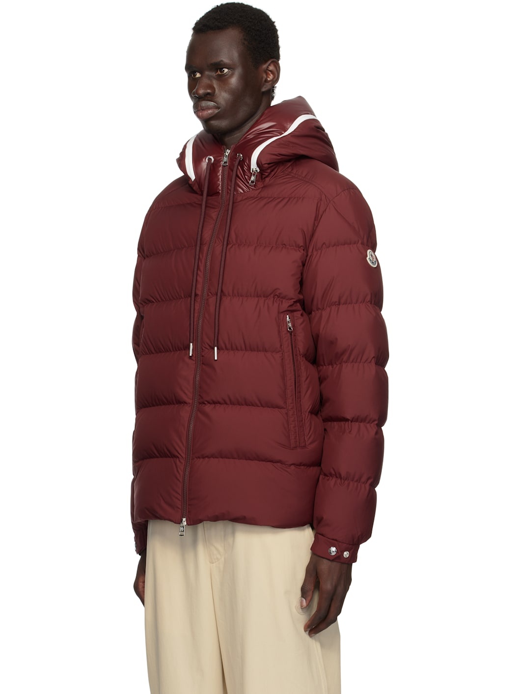 Red Cardere Short Down Jacket - 4